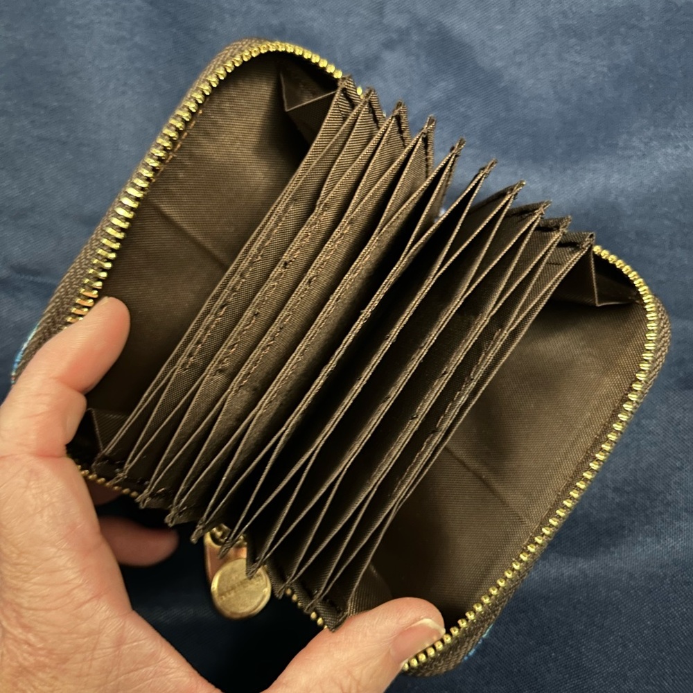 Colorful Peacock Pattern Wallet - Picture 2 of 2